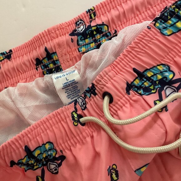 LIFE IS GOOD Men's Swim Shorts NWT Size L - Picture 6 of 8